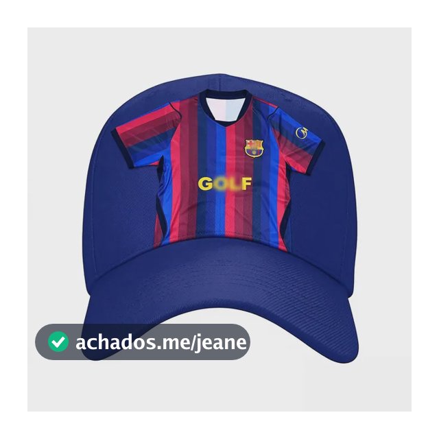 Boné De Beisebol Com Emblema Circular De Jua Tecido, Curva V