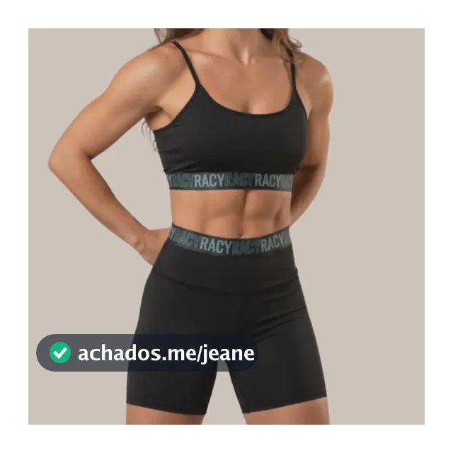 Conjunto De Academia Short E Top Fitness Zero Transparencia