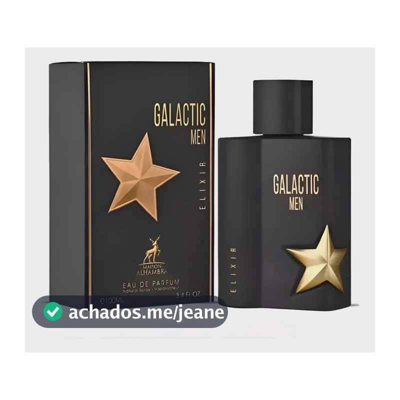 Perfume Galactic Men Elixir Maison Alhambra 100 Ml Masculino