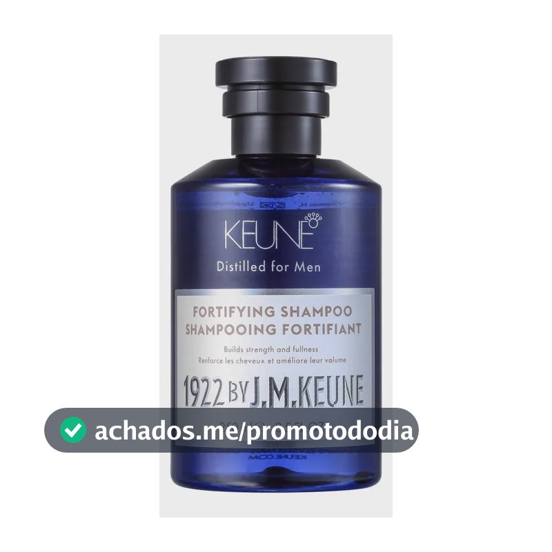 1922 By J. M. Keune Fortifying - Shampoo Antiqueda 250ml Blz Única
