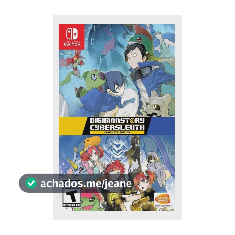 Digimon Story: Cyber Sleuth Complete Edition (Físico) Nintendo Switch