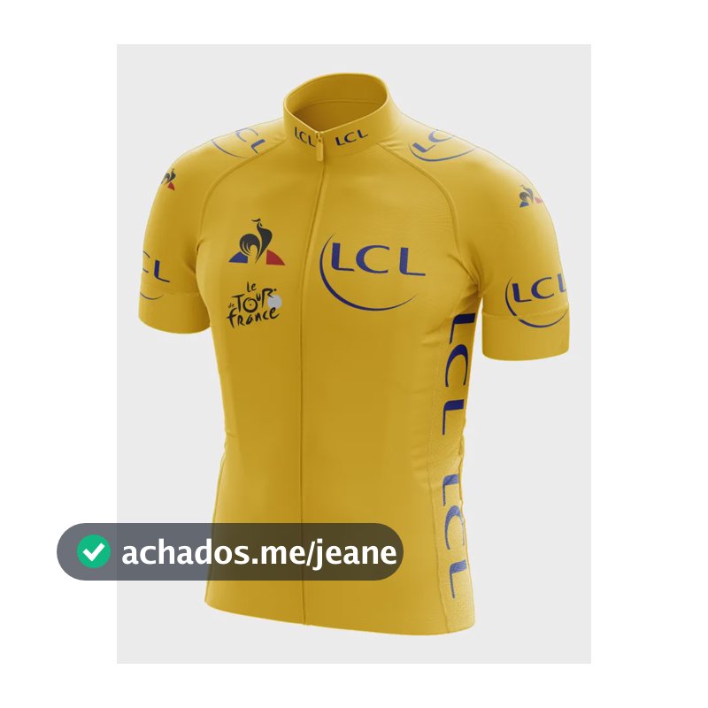 Camisa Tour De France Masculina Champion Bike Mtb Pedal Tour De France Amarela M
