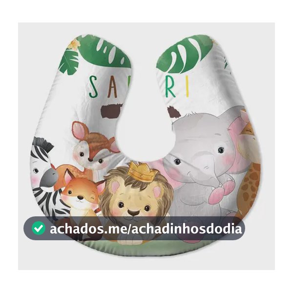 Almofada Amamentação Safari Baby