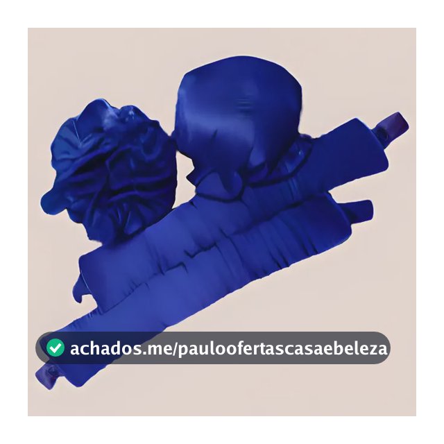 Kit 2 Mini Modelador De Cetim Cachos Sem Calor Heatless Curl
