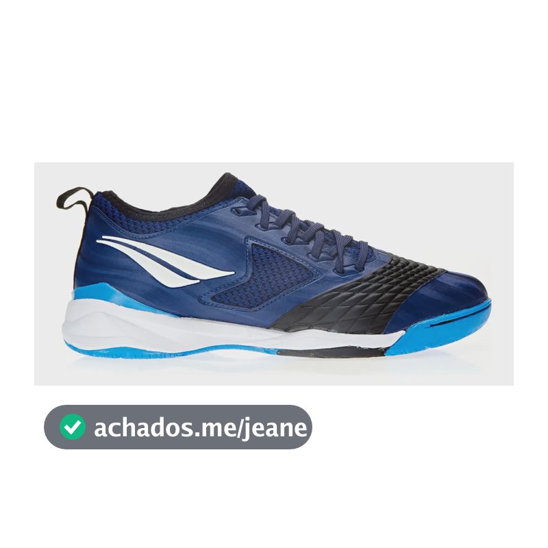 Chuteira Futsal Masculina Max 1000 Ecoknit Penalty Marinho-branco-azul 39 Br