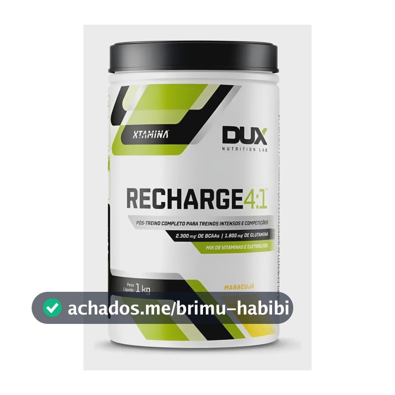 Recharge 4:1 (1000g) Dux Nutrition Sabor Maracujá