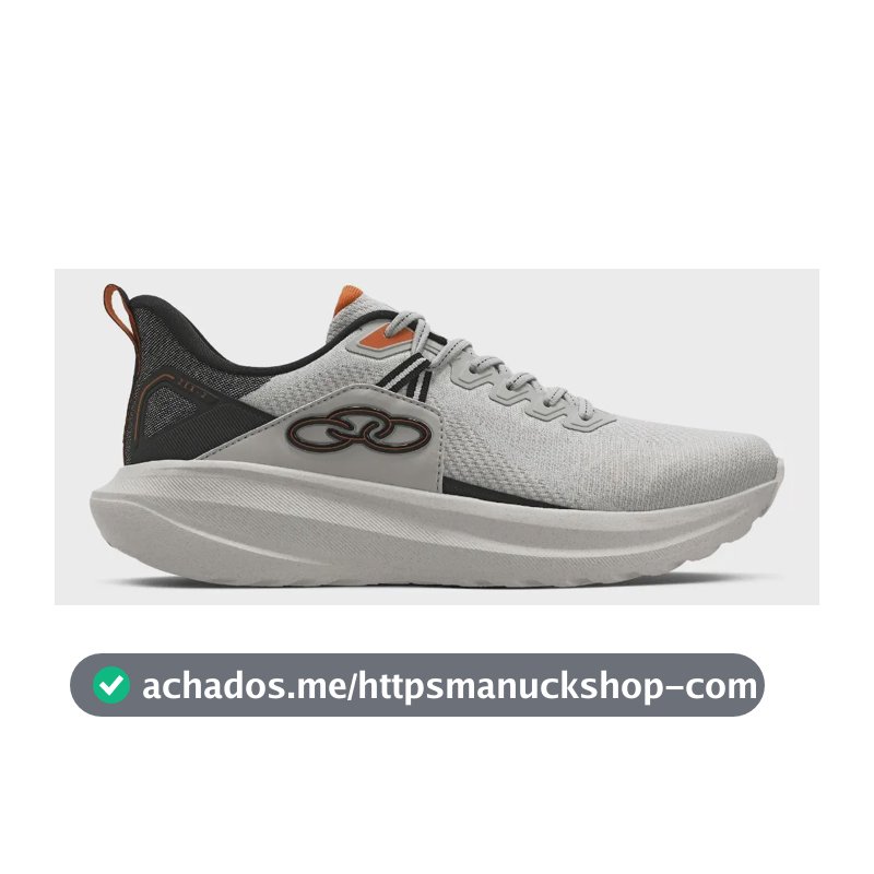 Tênis Masculino Olympikus Zex 2 Branco/preto Liso 40 Br