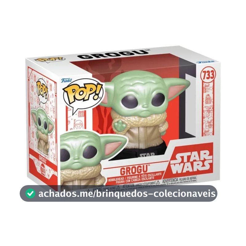 Boneco Funko Pop! Natal Star Wars - Grogu