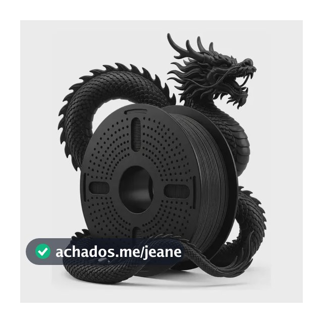 Filamentos Impressora 3d Print Pulse 1 Kg Pet G 1.75mm Cor: Preto