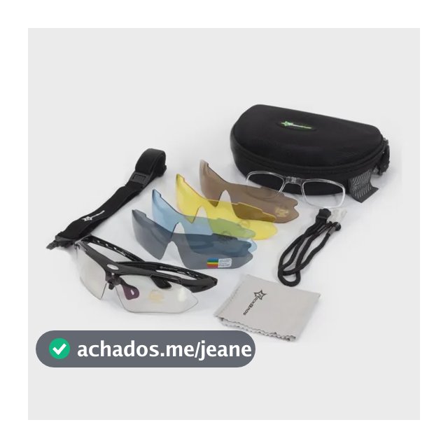Oculos Rockbros Para Ciclista Bike Ciclismo Corrida Pesca Esporte Ao Ar Livre Kit 5 Lentes Polarizada Material Levissimo
