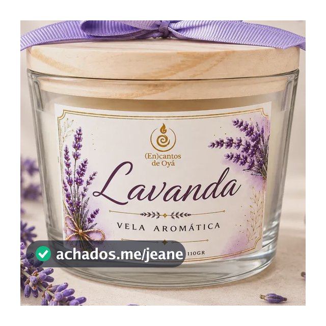 Vela Perfumada Aromatica Premium 110g Vários Aromas Presente