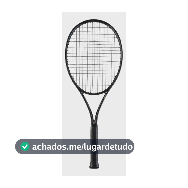 Raquete Head Speed Mp Legend Djokovic 2025 L3, Cor Preta Preto 4 3/8