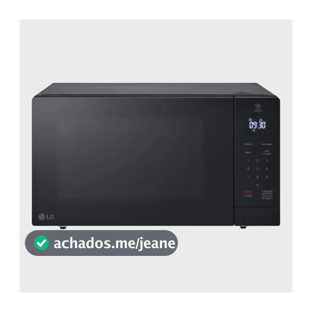 Micro-ondas Neochef LG 30l Preto Limpa Fácil - 127v