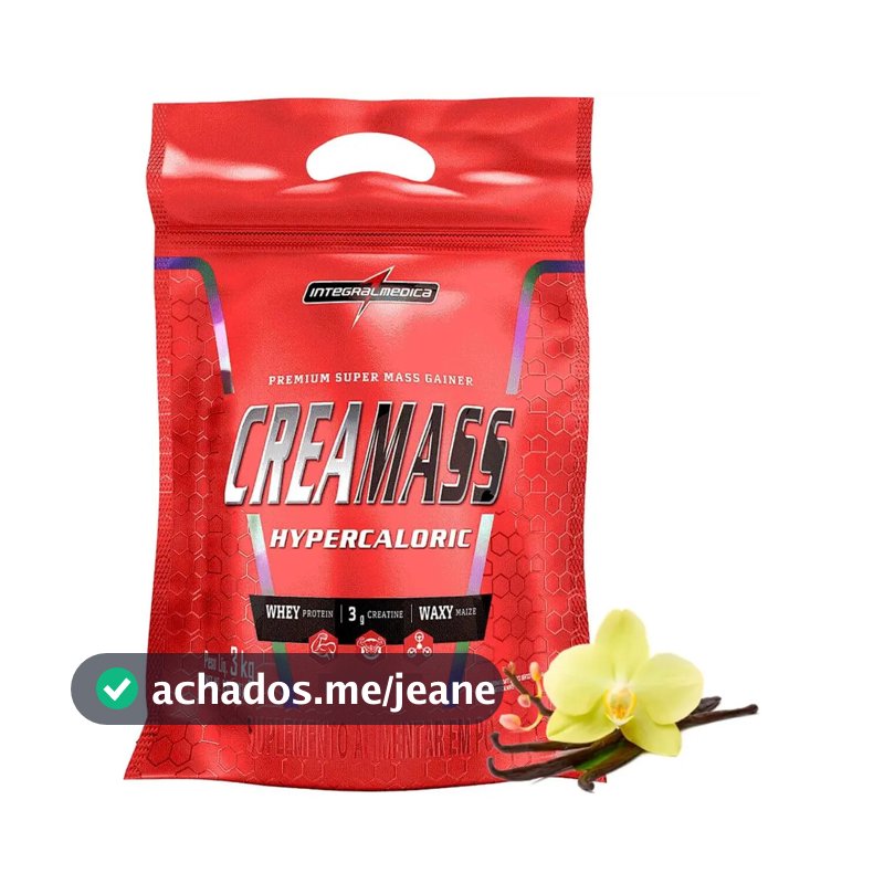 Creamass Hipercalórico Integralmédica (3kg) Sabor Baunilha