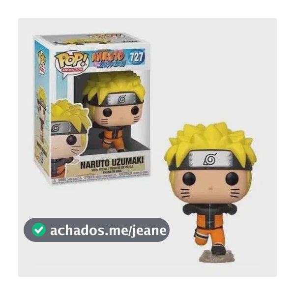 Boneco Funko Pop! Naruto Shippuden - Naruto Uzumaki Correndo