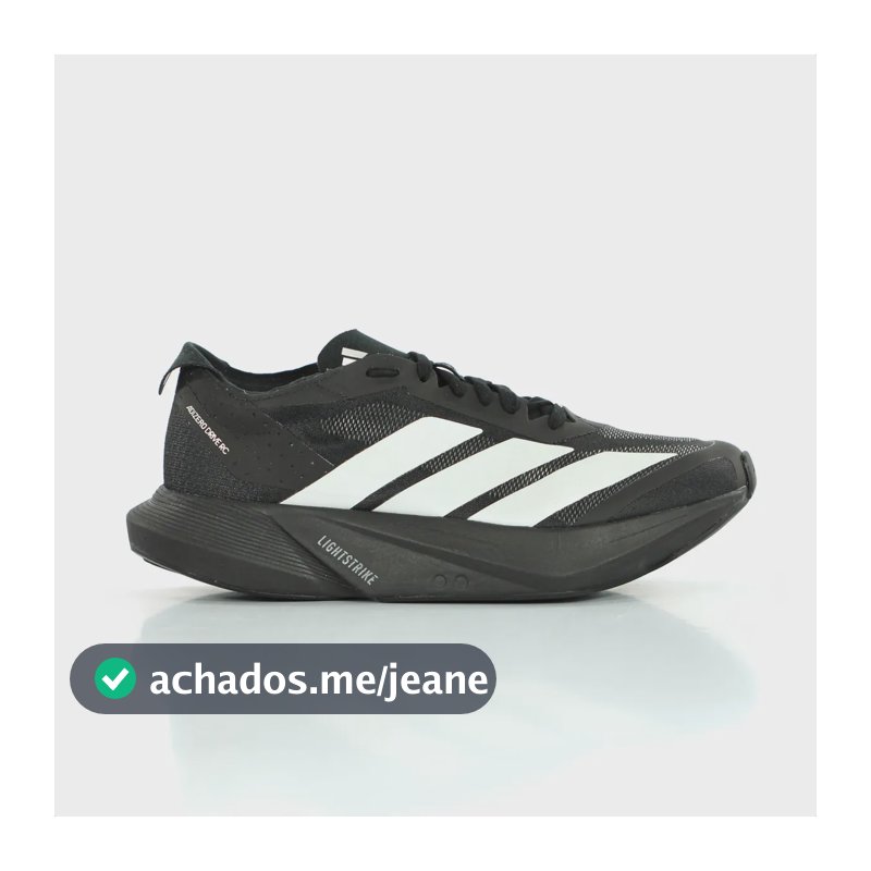 Tênis adidas Adizero Corrida Energy Drive Rc Leve Rods Preto Preto 38 Br