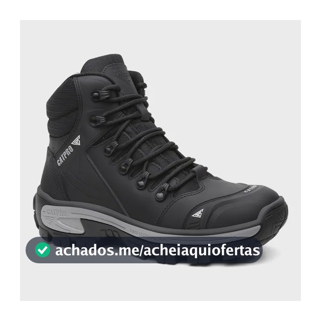 Bota Coturno Adventure Tática Militar Em Couro Catpro