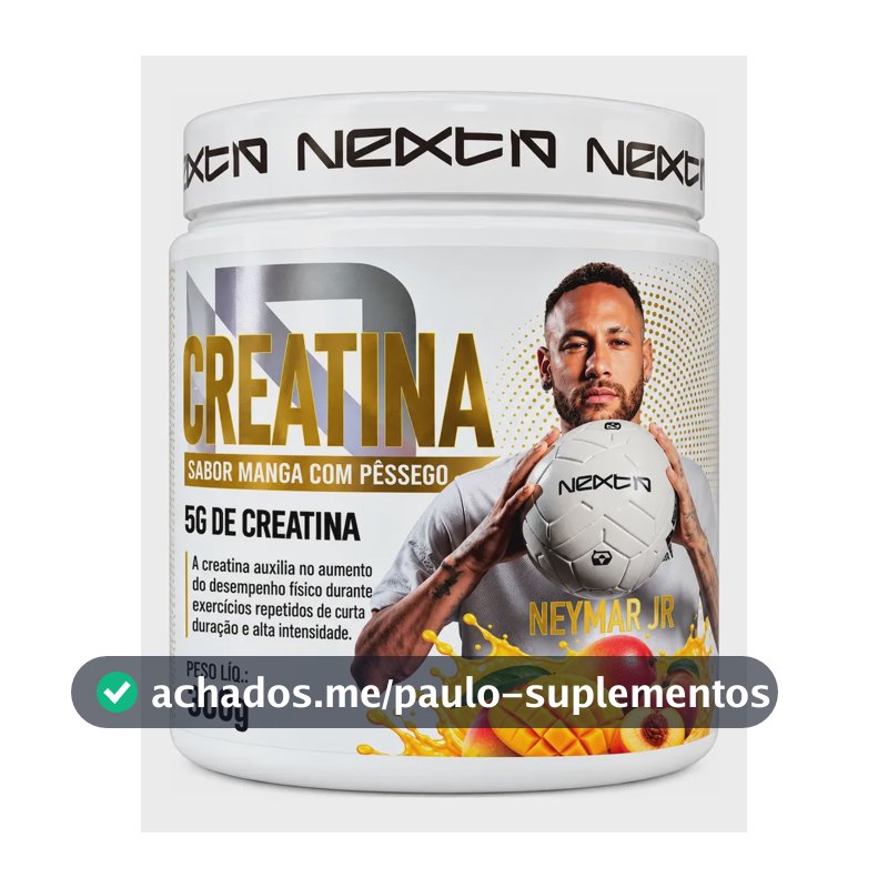 Creatina Monohidratada Next10 300g Sabor Manga Com Pêssego Manga Com Pêssego