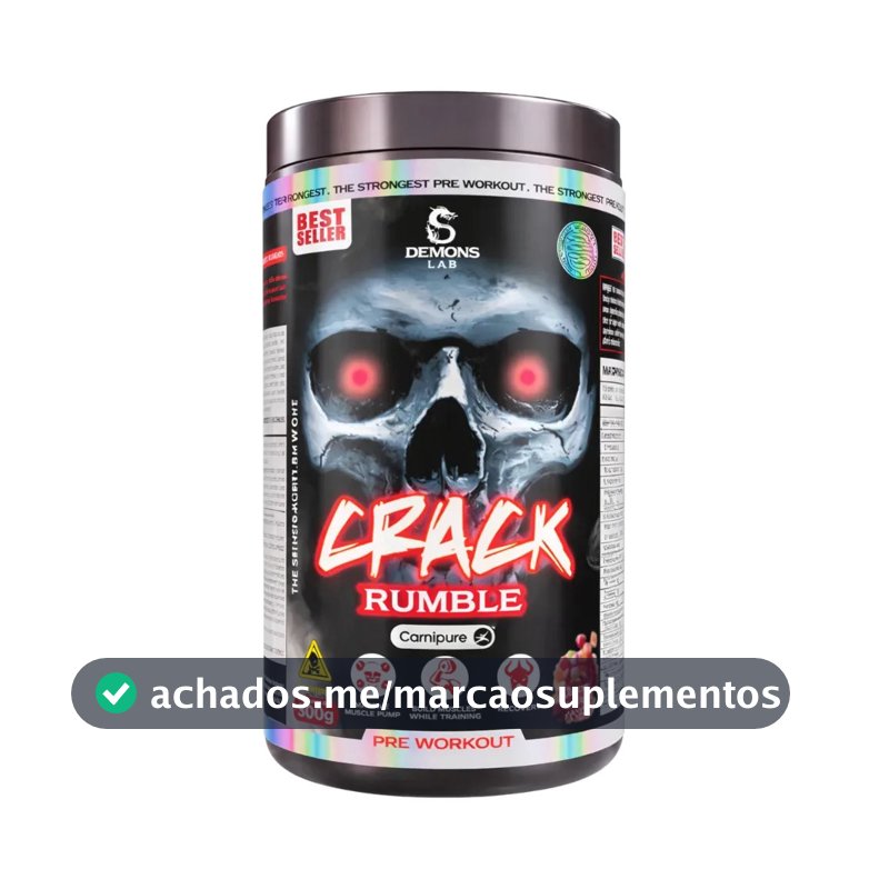 Suplemento em pó Demons Lab Psychotic Pré Treino Crack Popping Candy 300g x 300g