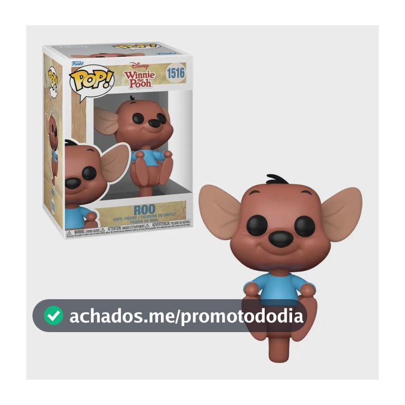 Boneco Funko Pop! Disney O Ursinho Pooh - Guru