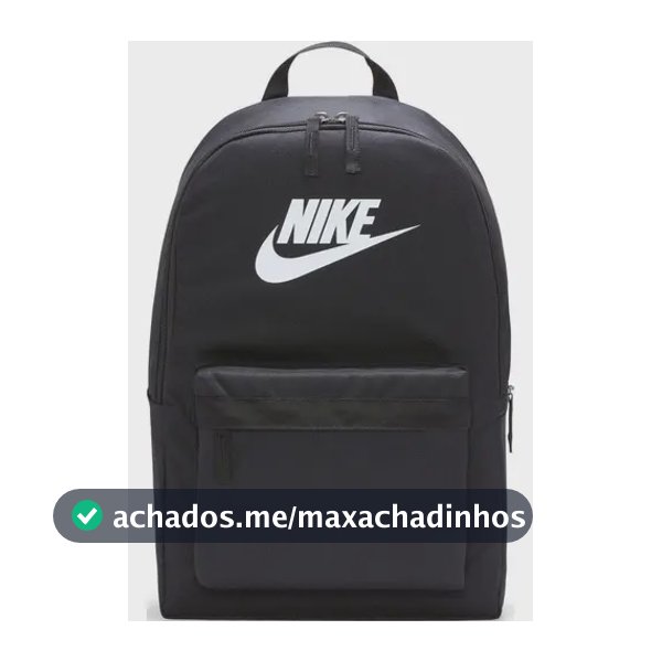 Mochila masculina Nike Heritage Backpack cor preta