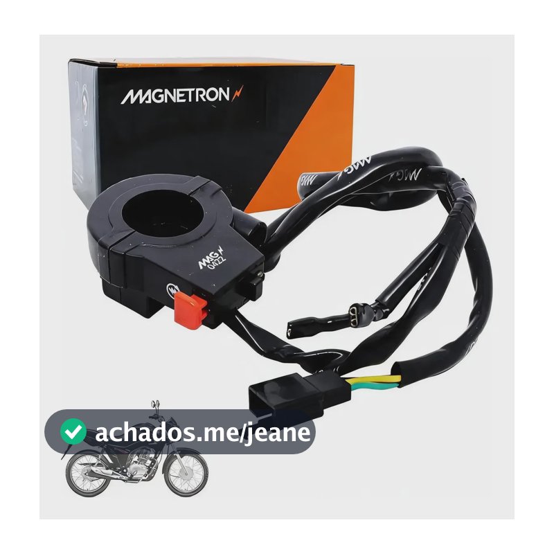 Punho De Partida Honda Cg Fan Esdi 150 2011 A 2013 Magnetron