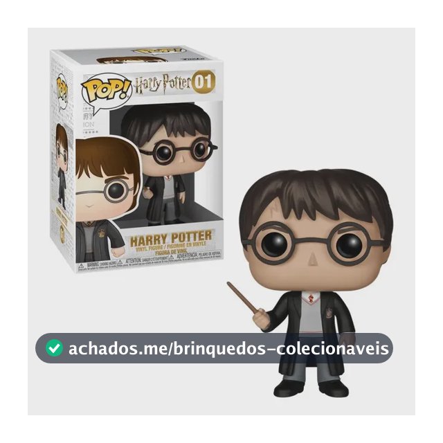 Boneco Funko Pop! Harry Potter De Vinil Colecionável-01