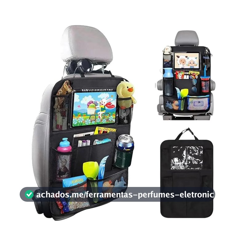 Suporte Organizador Porta Objeto Banco Traseiro Tablet Carro