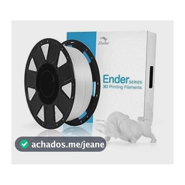 Filamento Pla Impressora 3d Creality Ender Branco 1kg