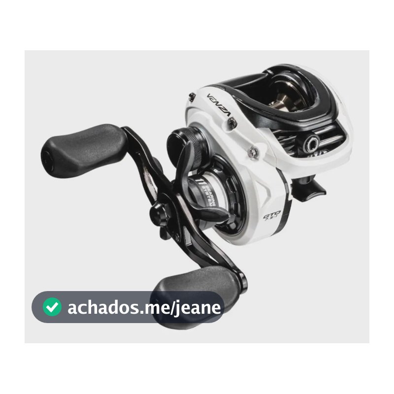 Carretilha Pesca Marine Sports Venza 11000 Cor Branco Lado da manivela Esquerdo
