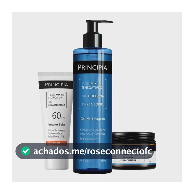 Principia Kit Completo Para Pele Sensível Com Fps 60