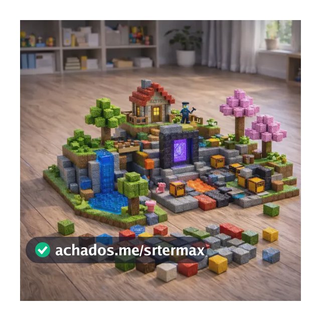 Kit 100 Blocos Magnéticos De Montar Construção Brinquedo 100
