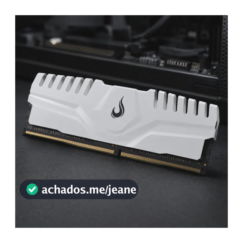 Memória Ram 8gb Ddr4 | Rise Mode | 3200mhz | Z Series Branco