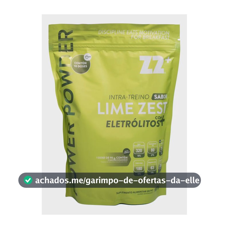 Suplemento em pó Z2 Performance Z2+ Carboidratos Power Powder sabor Lime Zest x 900g