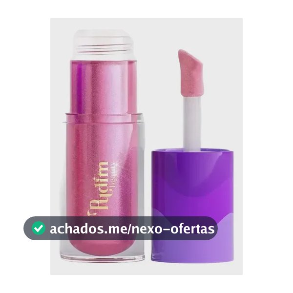 Purpurigloss Gloss Labial Com Glitter Pudim Beauty Cor Arrasei