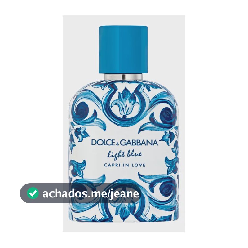 Light Blue Capri In Love Pour Homme Dolce & Gabbana 100ml