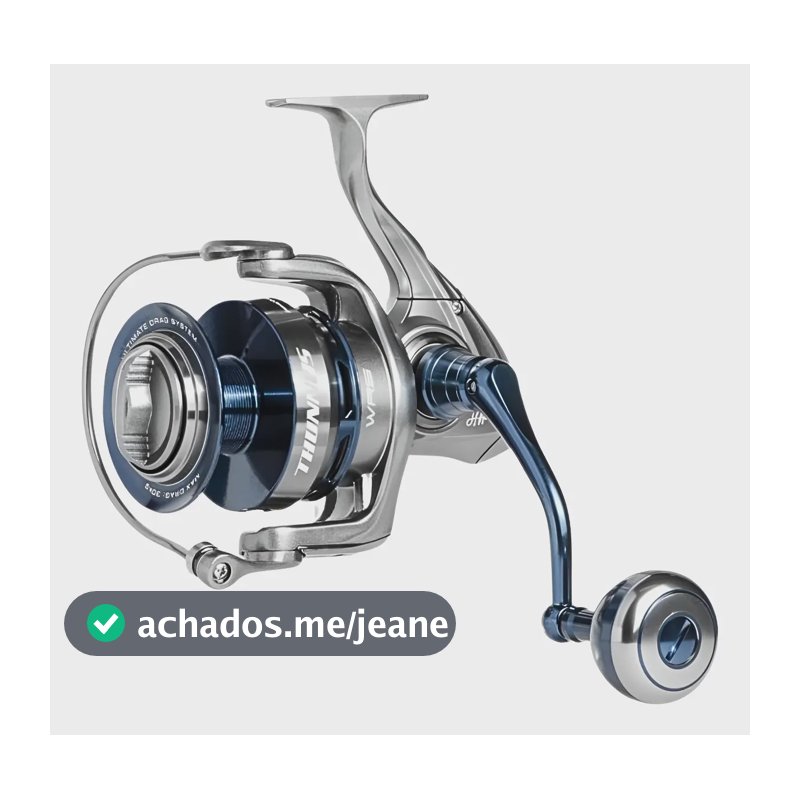 Molinete Marine Sports Thunnus 6500 Drag 30kg Azul Direito/esquerdo