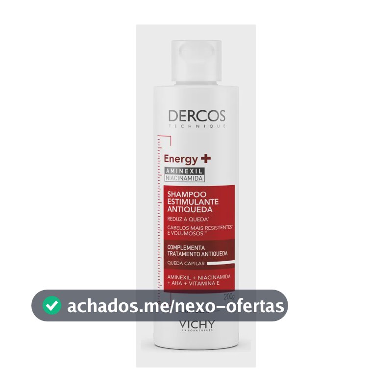 Shampoo Antiqueda Estimulante com Aminexil, Dercos Energy+ Vichy, 200g