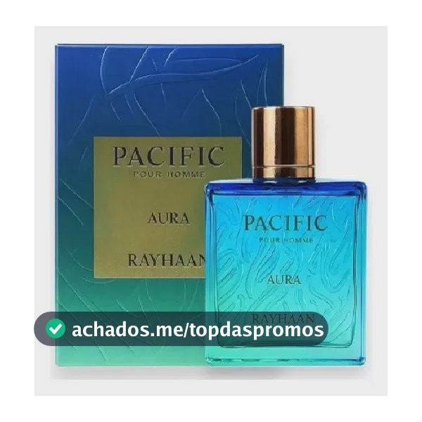 Perfume Árabe Rayhaan Pacific Aura Eau De Parfum 100 Ml