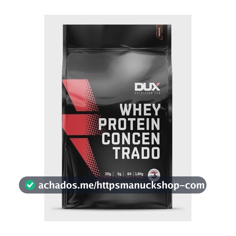 Whey Protein Concentrado Dux Nutrition 1.8 Kg Sabor Chocolate