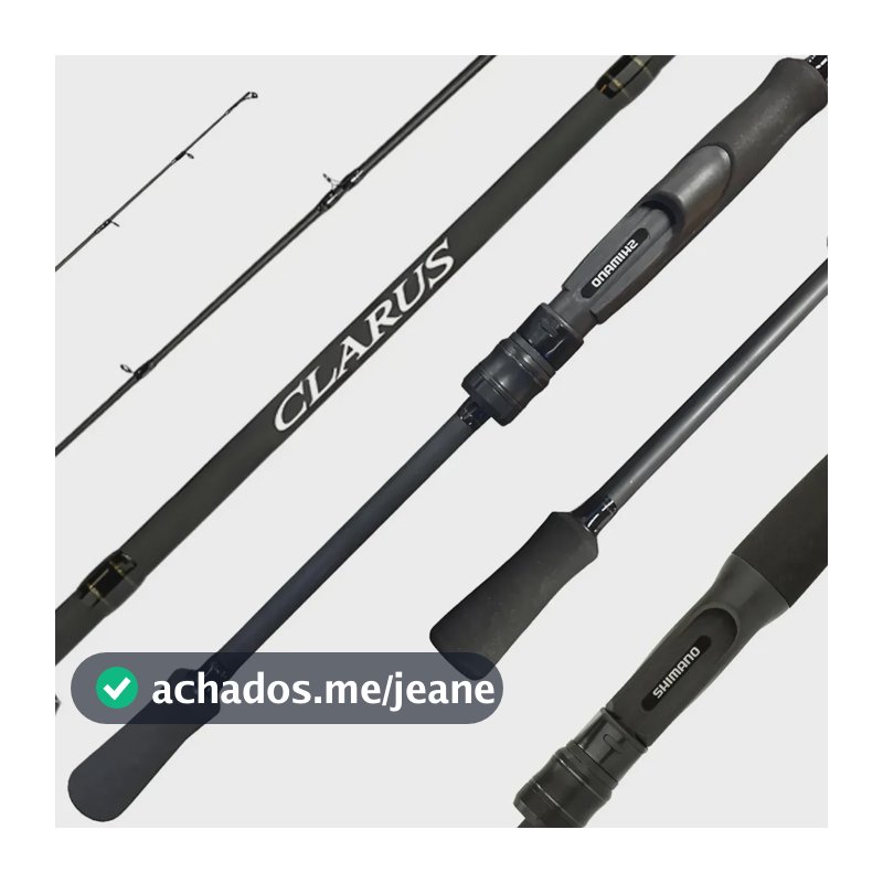 Vara Molinete Shimano Clarus Cls56lbr 1,68m 8lb Inteiriça