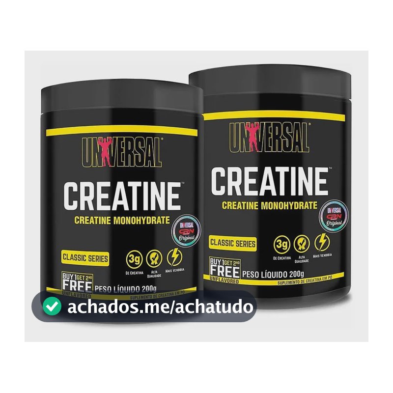 Suplemento Em Pó Universal Combo Creatina 400g (200g+200g) Universal Nutrition
