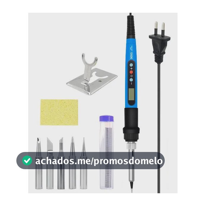 Ferro De Solda Regulagem Ajustável Temperatura 110v 220v 80w 110-220v