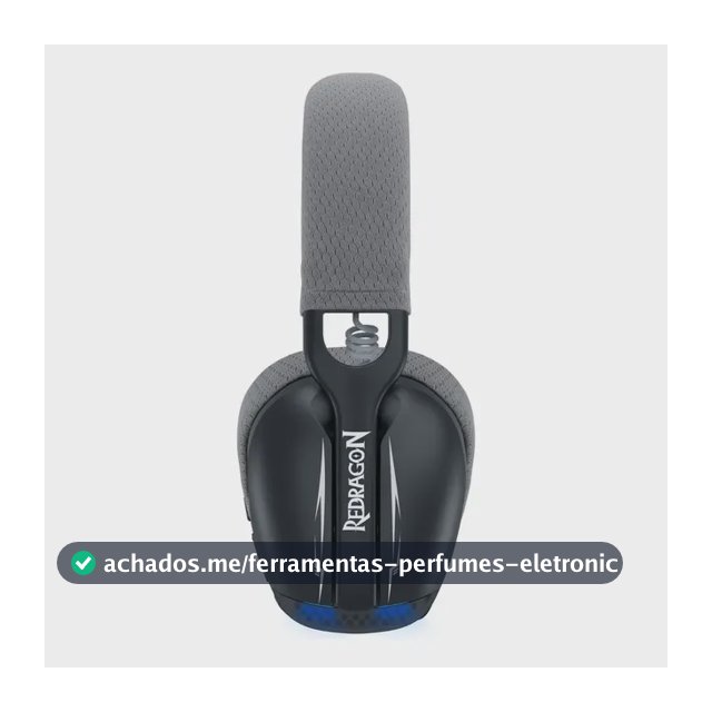 Headset Gamer Redragon Skuld Pro Preto H878bg Preto