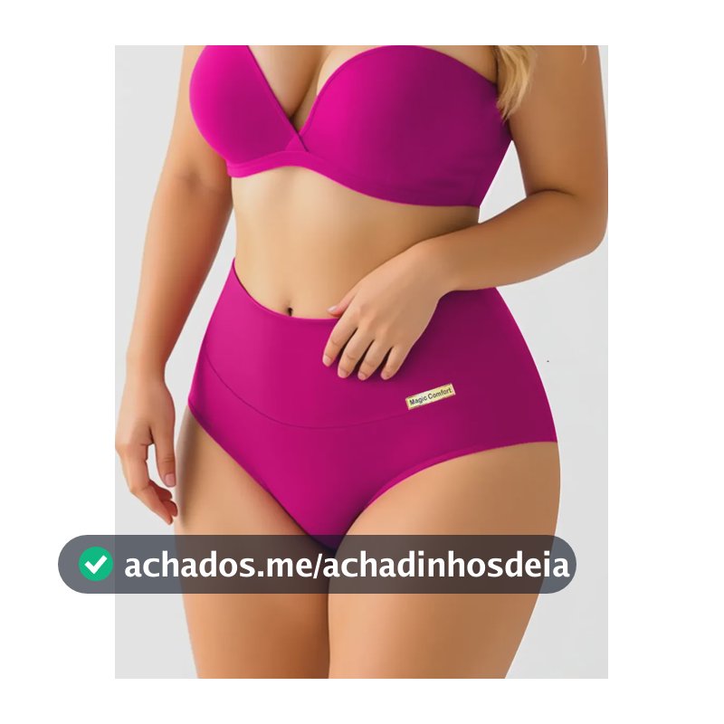 Kit Com 10 Lindas Calcinha Cós Alto Cores Atacado Revenda