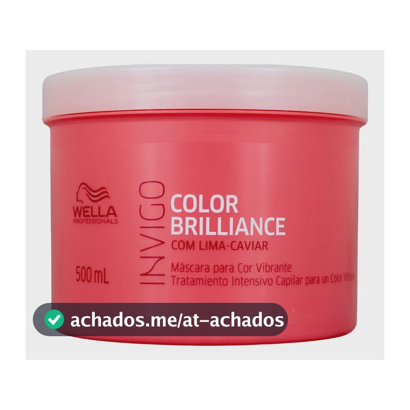 Máscara Capilar Invigo Color Brilliance 500ml Wella Professionals