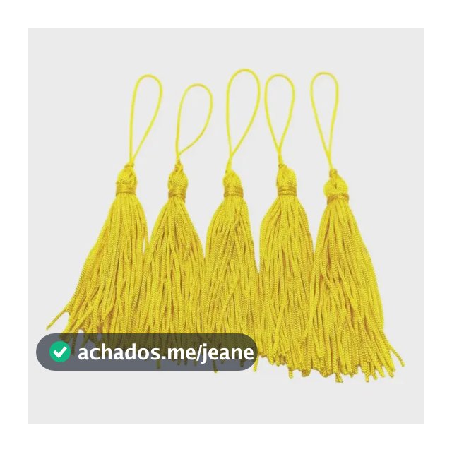 50pçs Franja Pingente Tassel De Seda - 7cm - Escolha A Cor