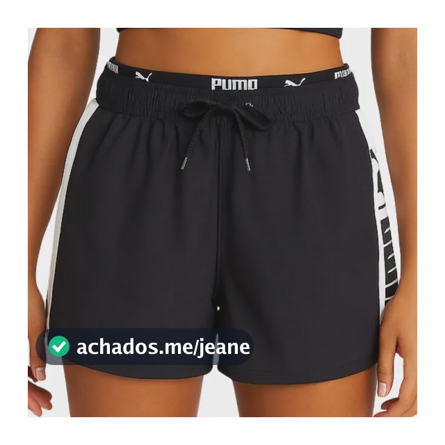 Short Puma Feminino Academia Soltinho Dry Fit Original