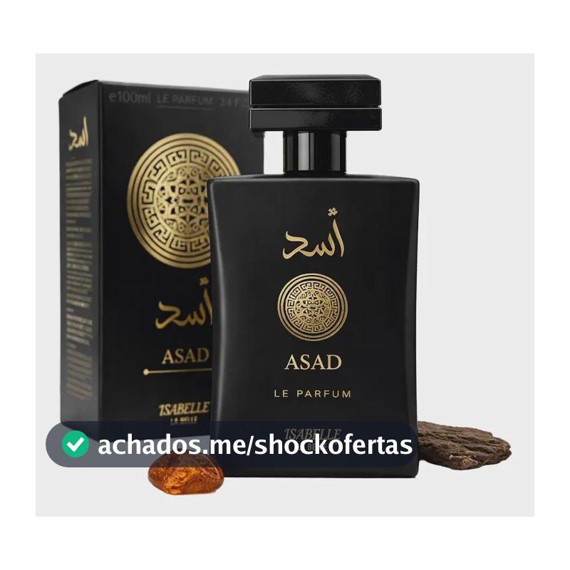 Perfume Árabe Asad Masculino Original 100ml Isabelle Parfum