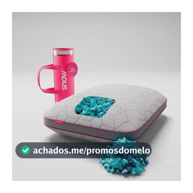 Travesseiro Ajustável - I Wanna Sleep - Snow® Cor Branco
